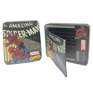 BRAND NEW Marvel DC Comics Spider-man Slimfold Wallet - Gift Box Tin